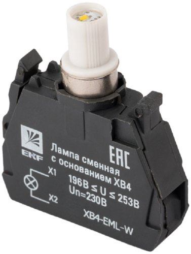 Ламповый блок подсветки светодиодный EKF PROxima XB4 220В белый картинка